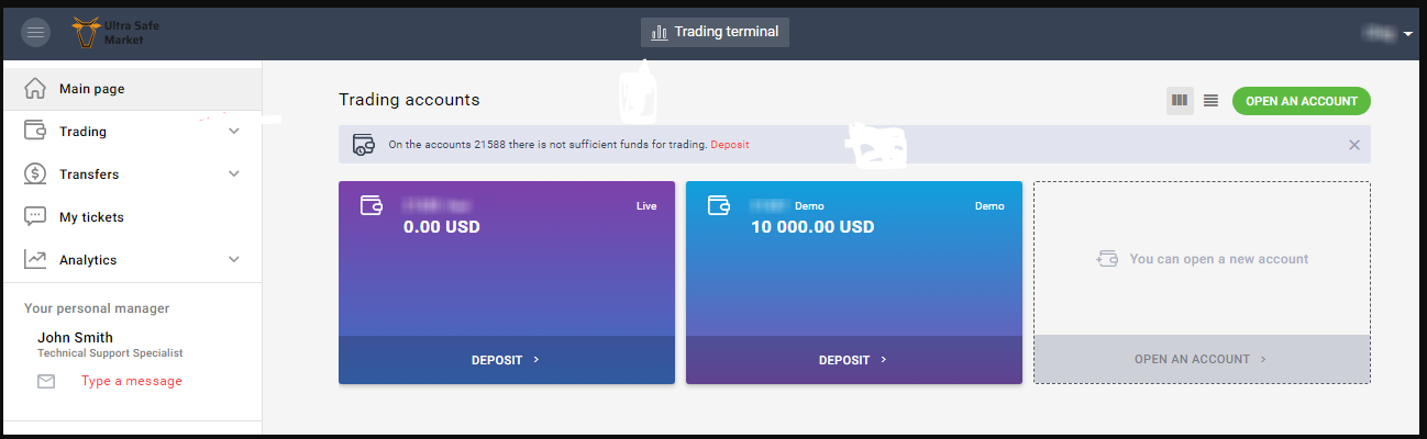 ultra safe market ultra safe market