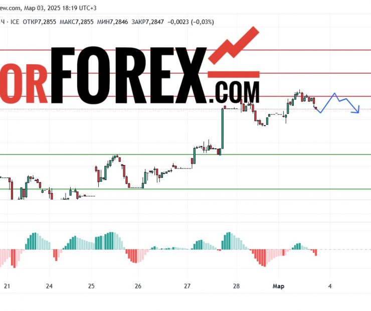 Прогноз Доллар Юань USD/CNY на 3 марта 2025