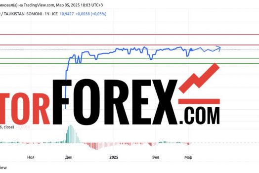 Прогноз Доллар Сомони USD/TJS на 6 марта 2025