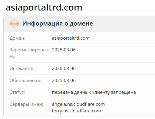Asiaportaltrd отзывы Asiaportaltrd отзывы