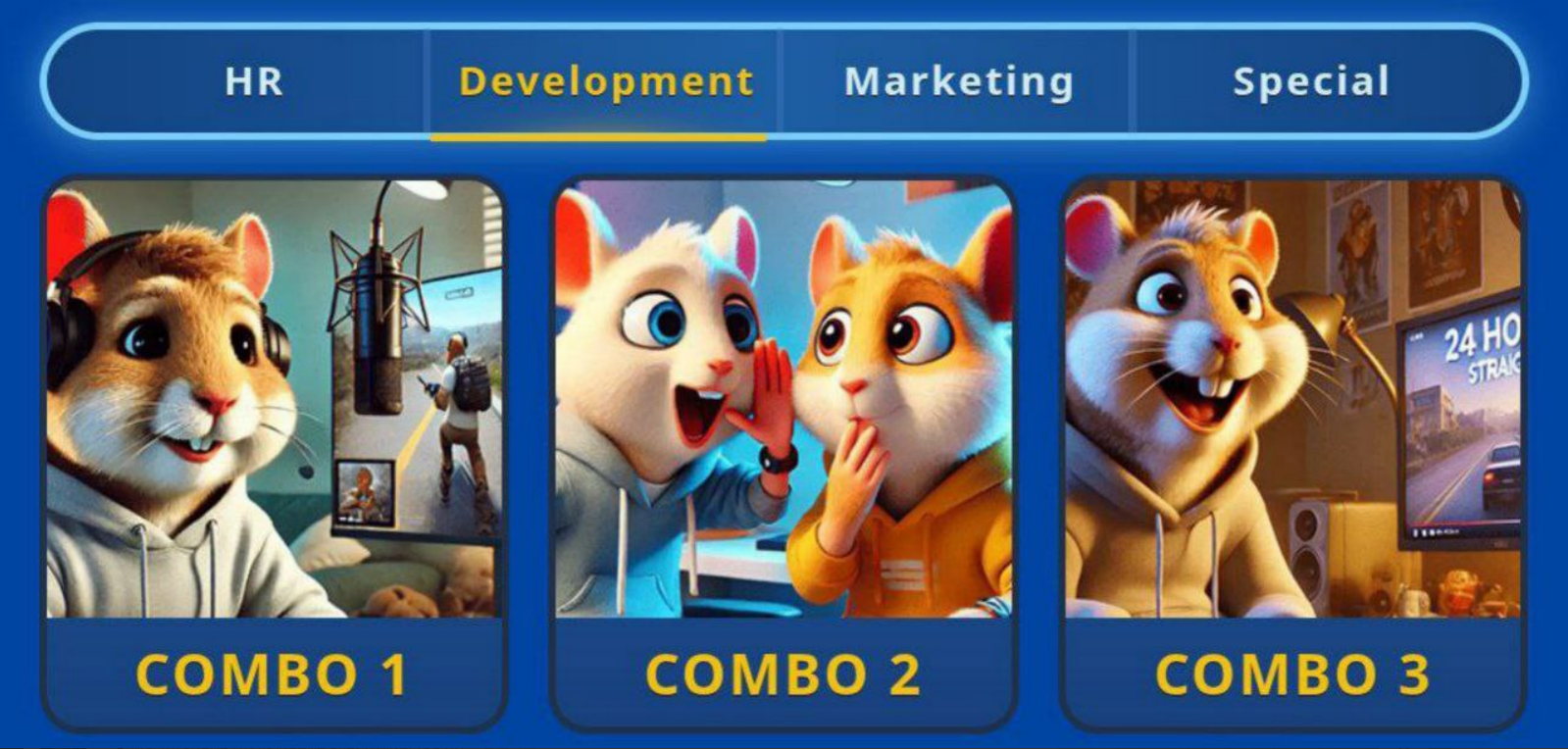 Hamster GameDev комбо дня Hamster GameDev комбо дня