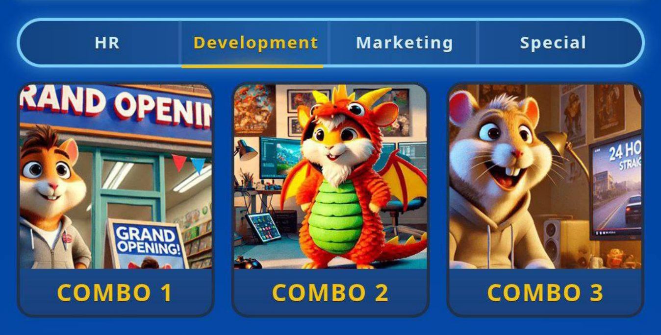 Hamster GameDev комбо дня Hamster GameDev комбо дня