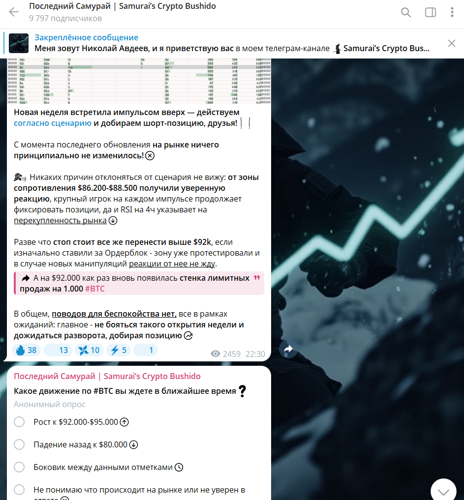 последний самурай тг канал последний самурай тг канал
