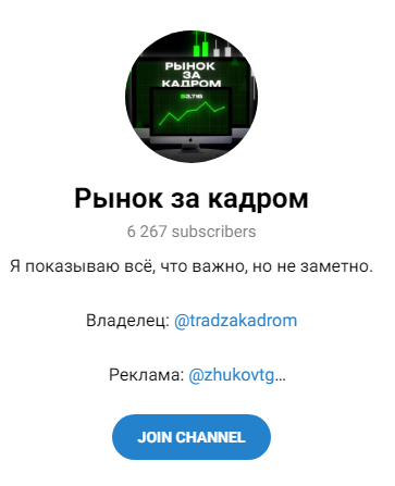 рынок за кадром телеграмм рынок за кадром телеграмм