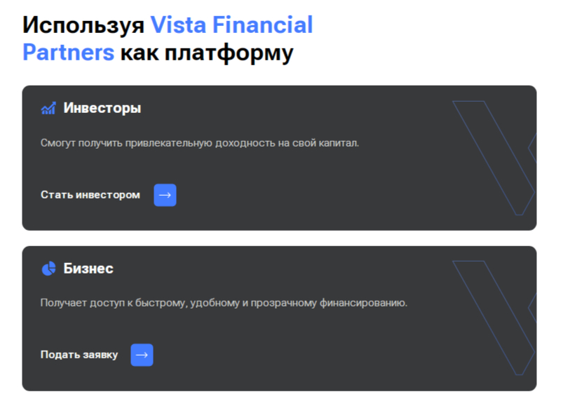 vista financial partners платформа для кредитования vista financial partners платформа для кредитования