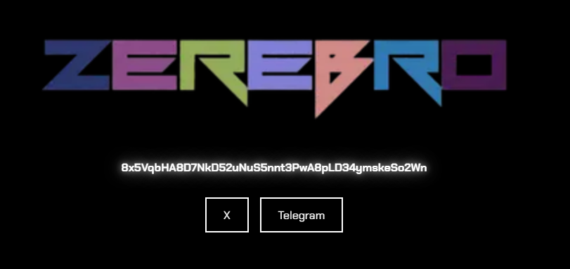 zerebro криптовалюта zerebro криптовалюта