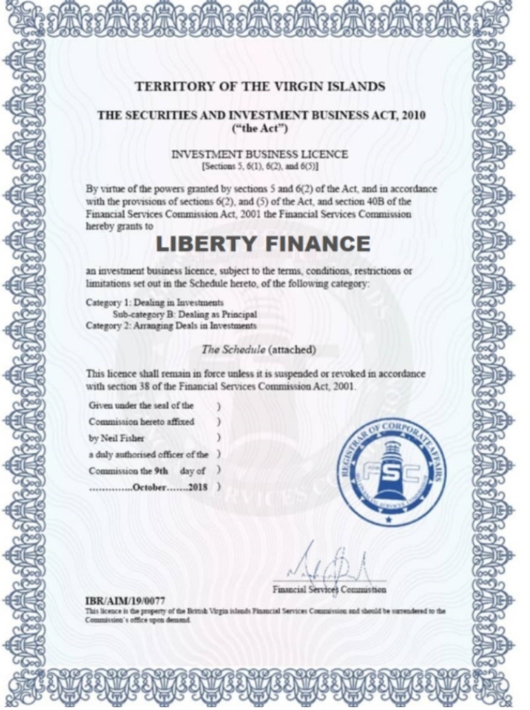 liberty finance liberty finance