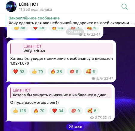 luna ict трейдер luna ict трейдер