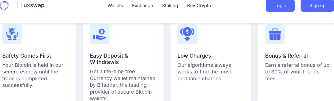 luxswap биржа luxswap биржа