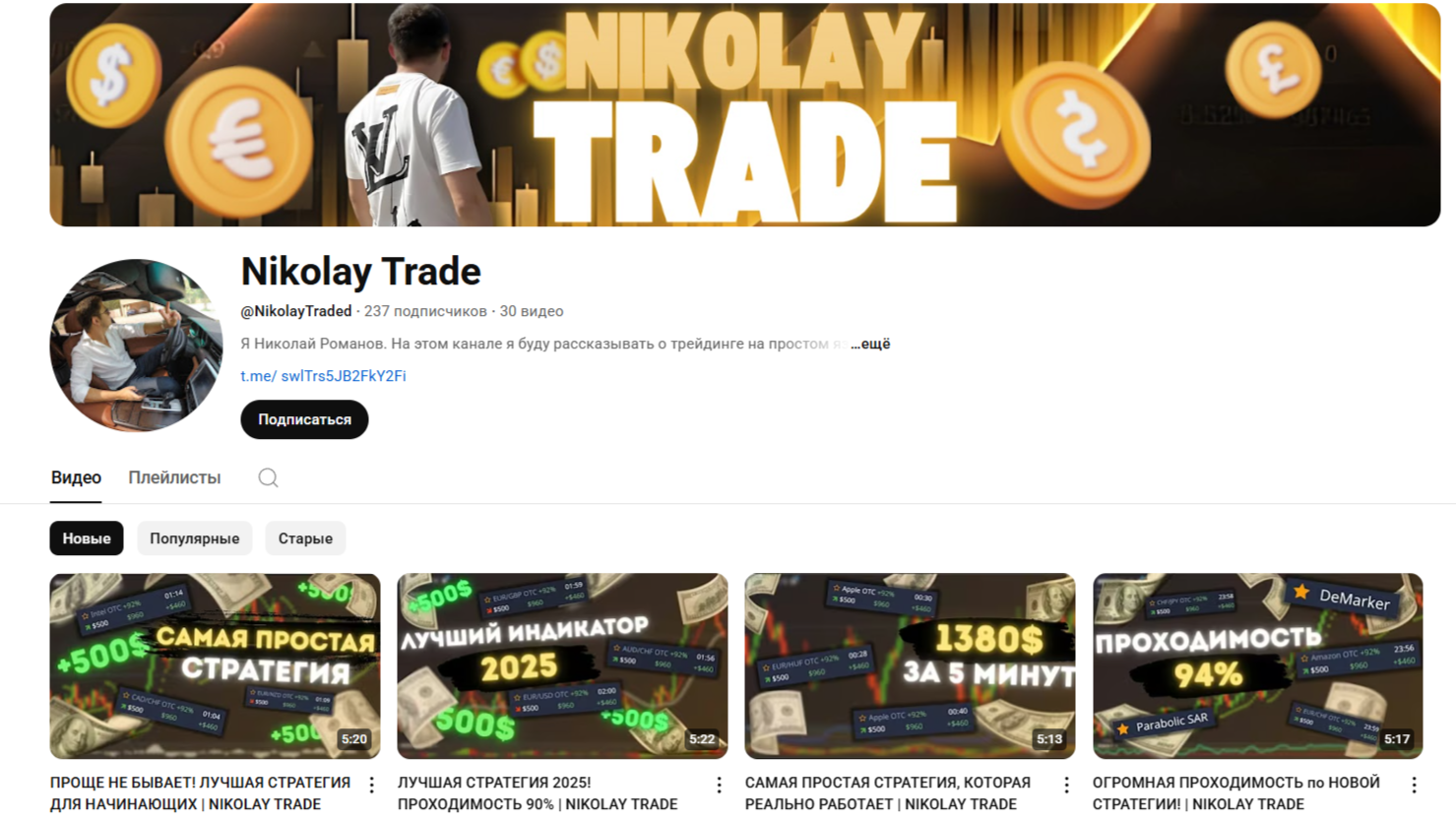 Nikolays Trade отзывы Nikolays Trade отзывы