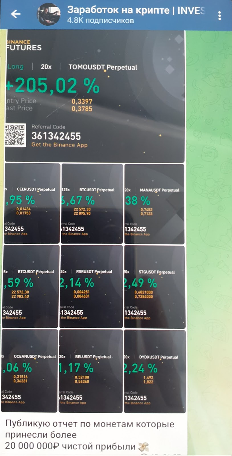 Заработок на крипте INVEST Заработок на крипте INVEST