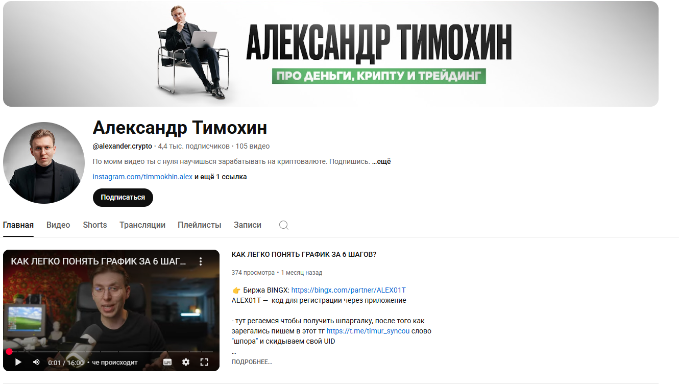 александр тимохин трейдер александр тимохин трейдер