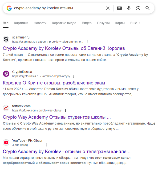 crypto academy by korolev разоблачение crypto academy by korolev разоблачение