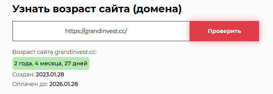 Grand Invest Grand Invest