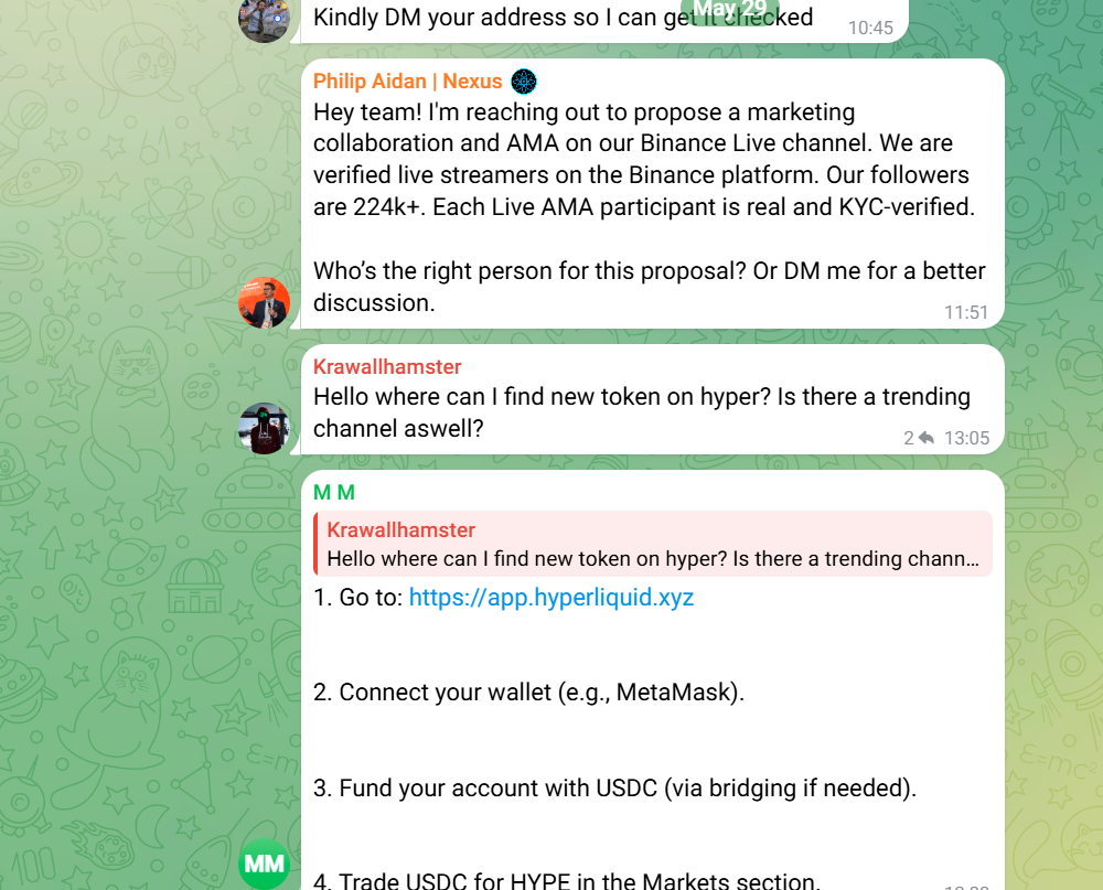 hyperswap телеграмм hyperswap телеграмм