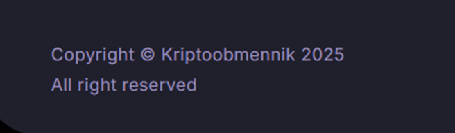 Kriptoobmennik Support Kriptoobmennik Support