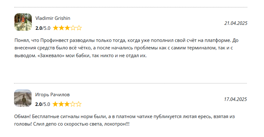 PROFINVEST - ИНВЕСТИЦИИ / ТРЕЙДИНГ PROFINVEST - ИНВЕСТИЦИИ / ТРЕЙДИНГ