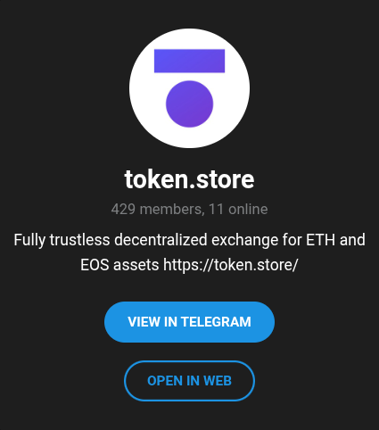 token store token store