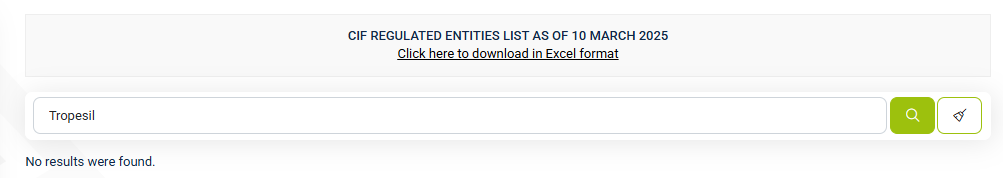 tropesil биржа tropesil биржа