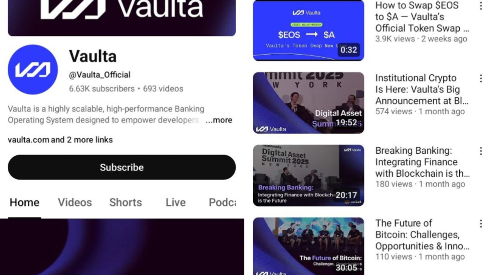 vaulta a токен новости vaulta a токен новости