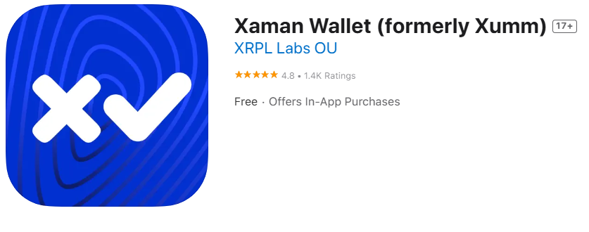 Xaman кошелек Xaman кошелек