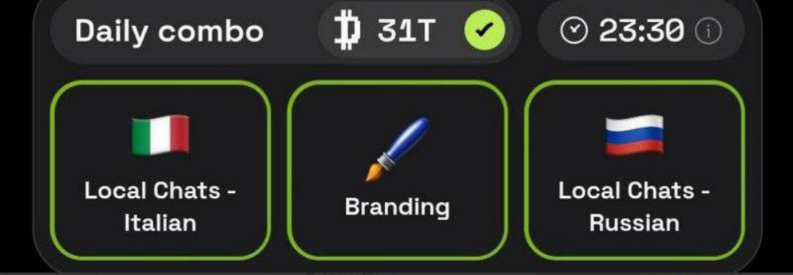 dropee комбо дня dropee комбо дня