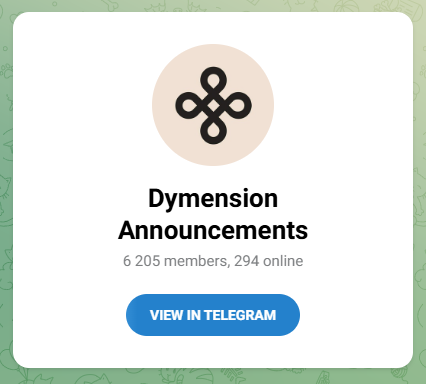 Dymension курс Dymension курс