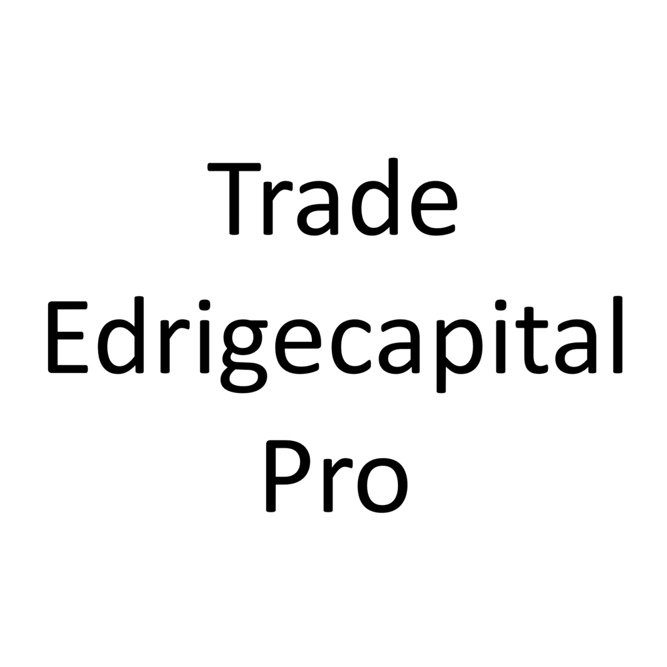 Edrigecapital Pro