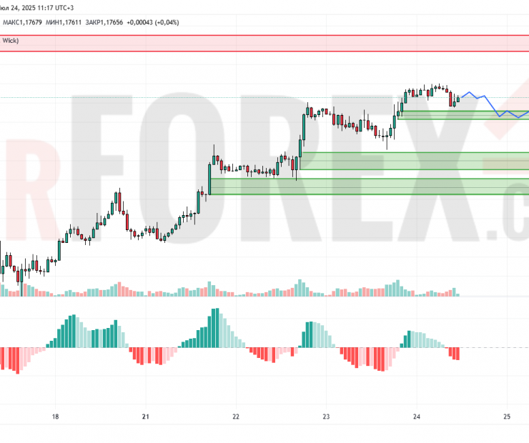 Прогноз Евро Доллар EUR/USD на 25 июля 2025