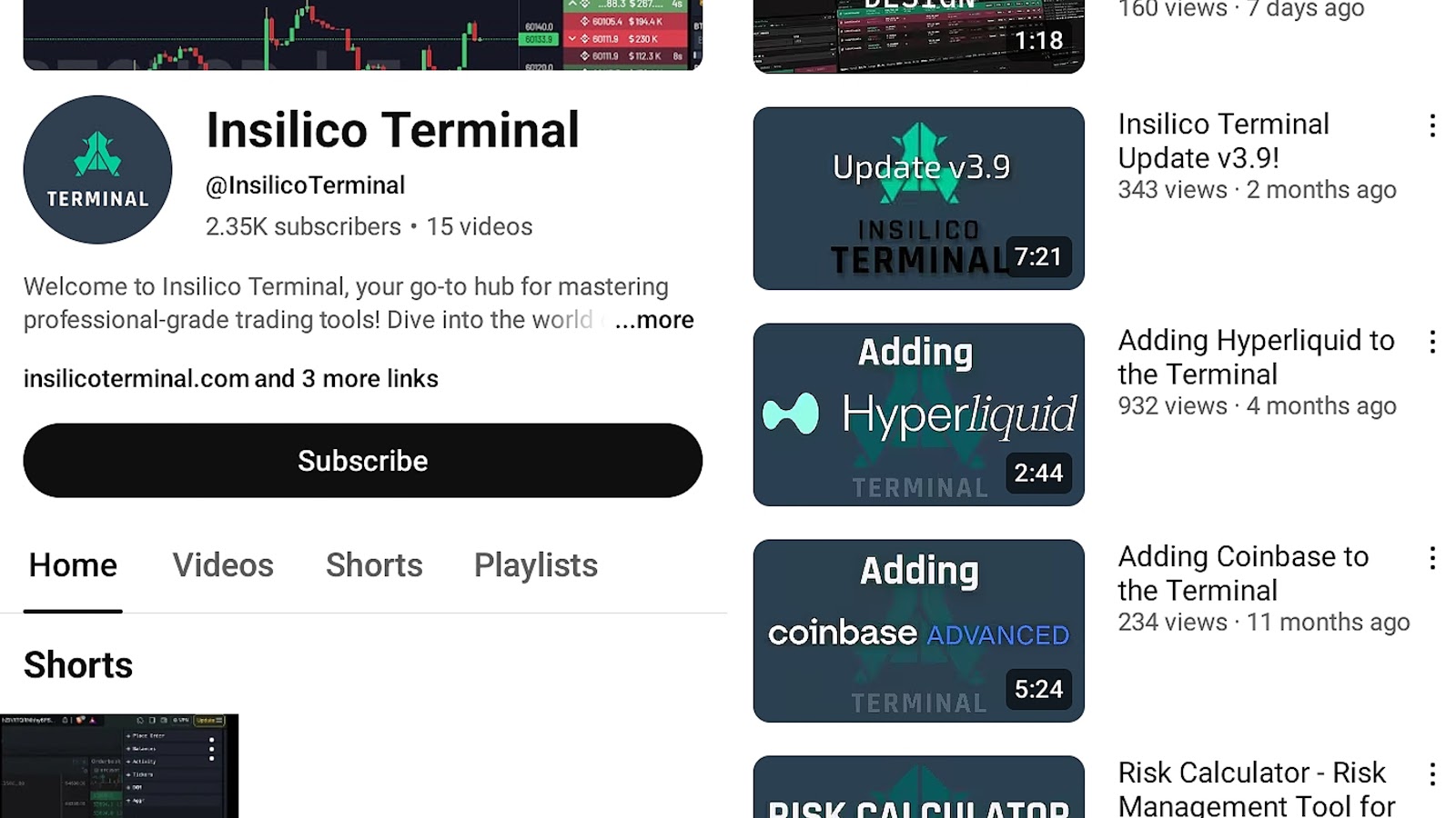 insilico trading insilico trading