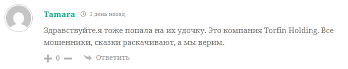 Torfin Holding Torfin Holding