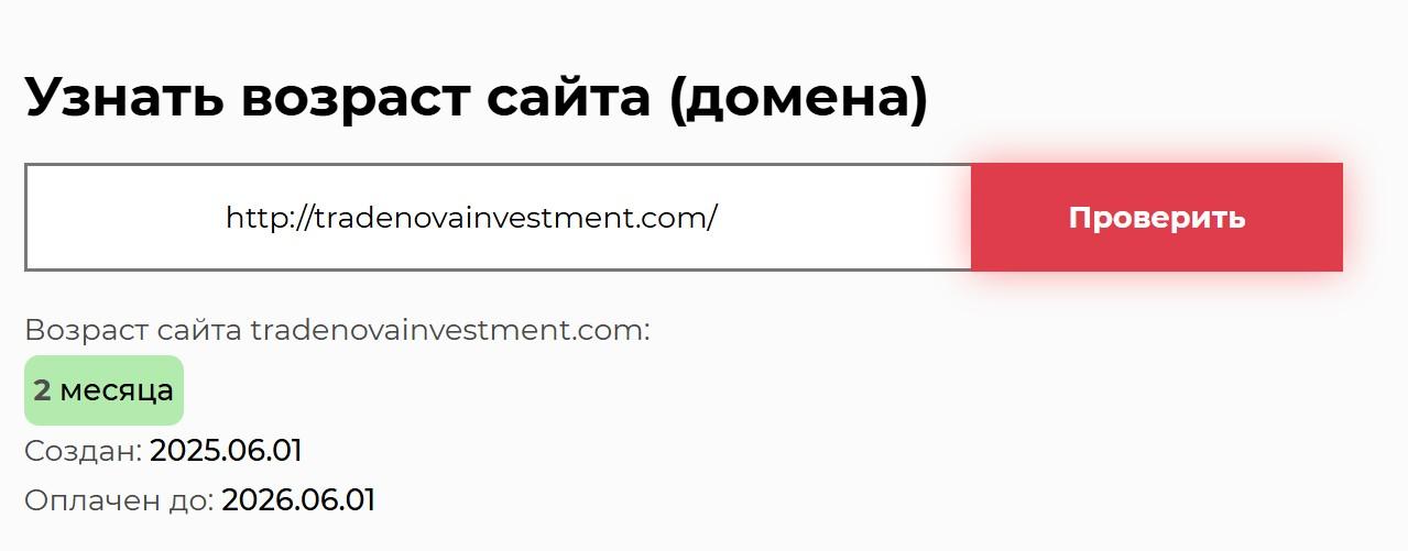 tradenovainvestment tradenovainvestment