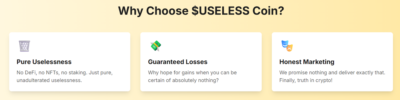 useless криптовалюта useless криптовалюта