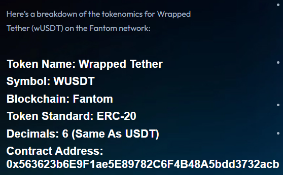 wrapped tether usdt wrapped tether usdt