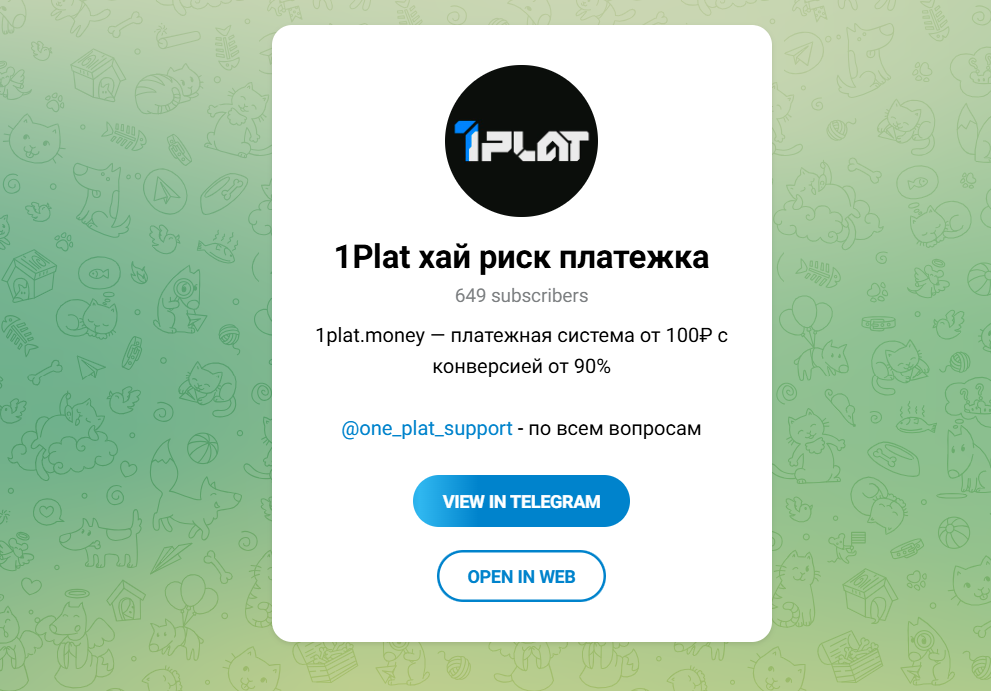 1 плат 1 плат