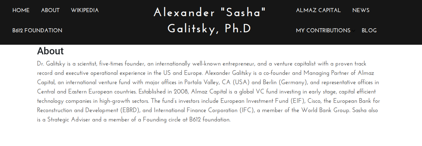 александр владимирович галицкий александр владимирович галицкий