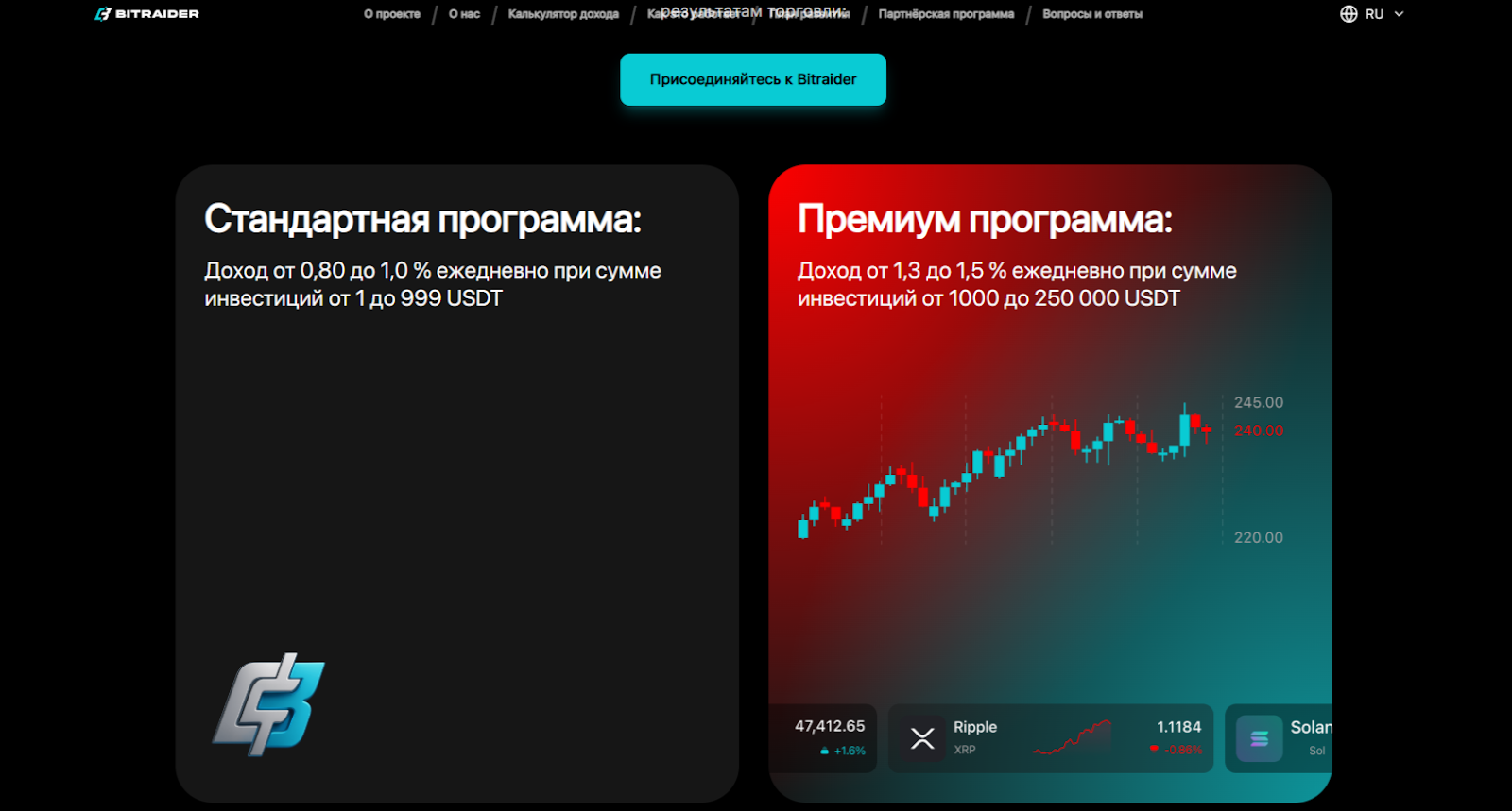 Bitraider проект Bitraider проект
