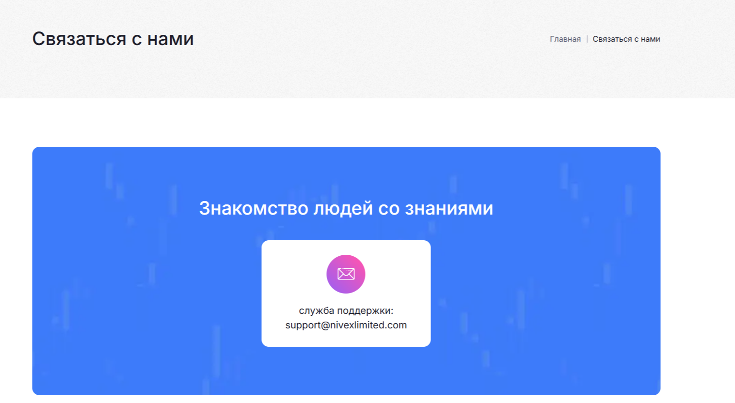 Nivex Capital Limited брокер Nivex Capital Limited брокер
