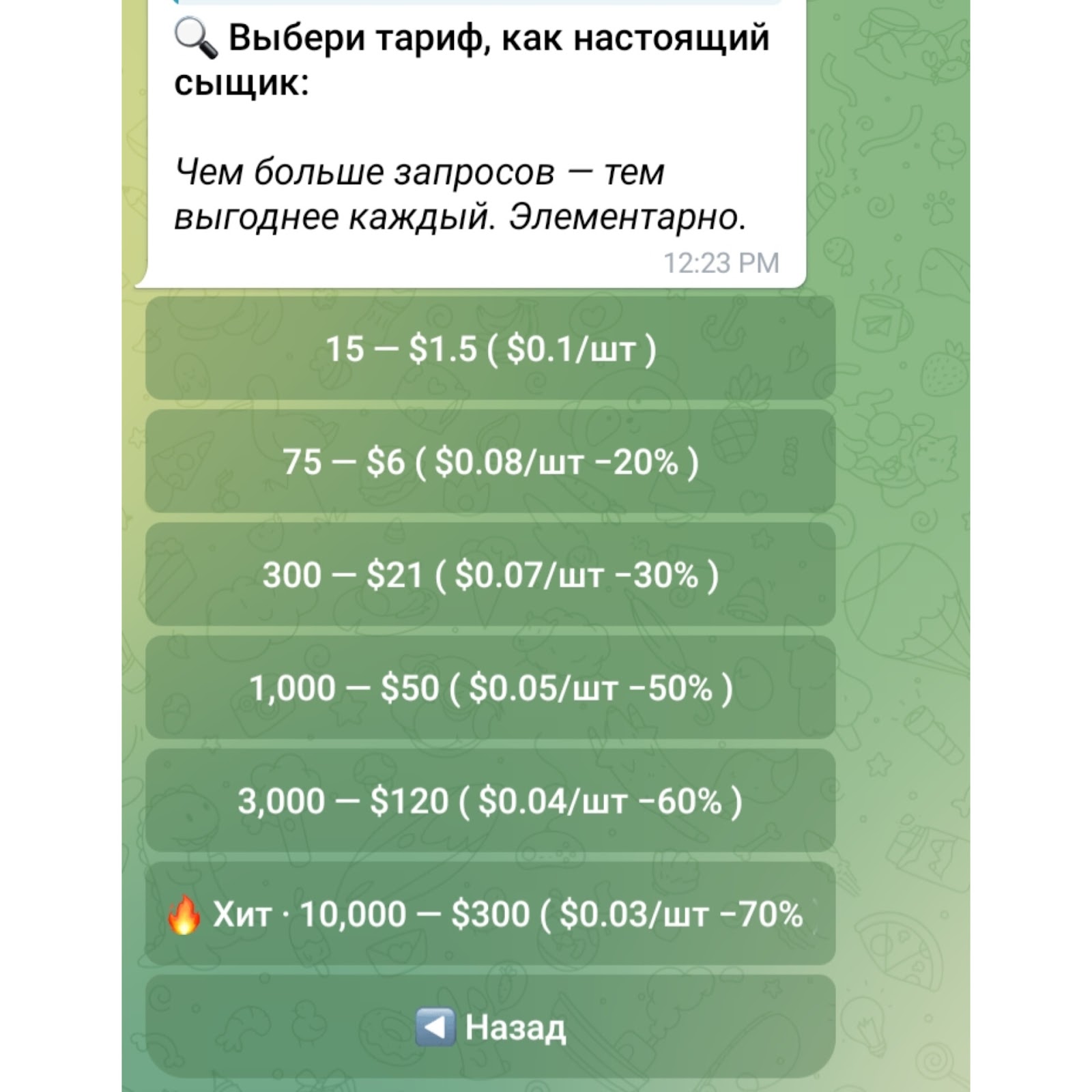 vector bot telegram vector bot telegram