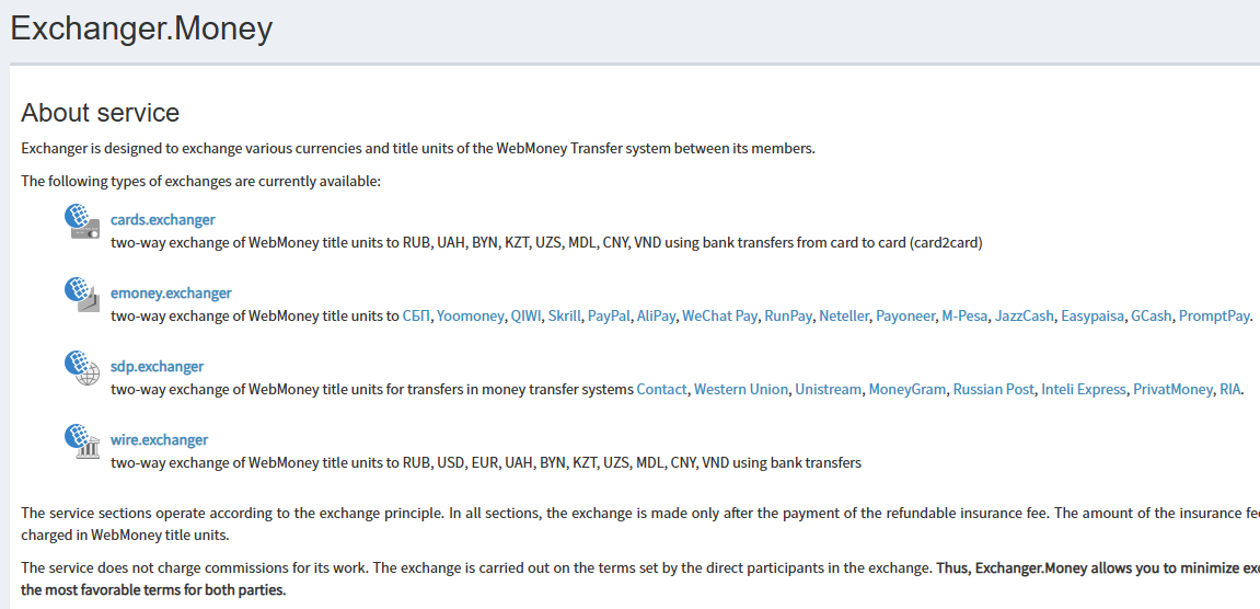 exchanger money exchanger money