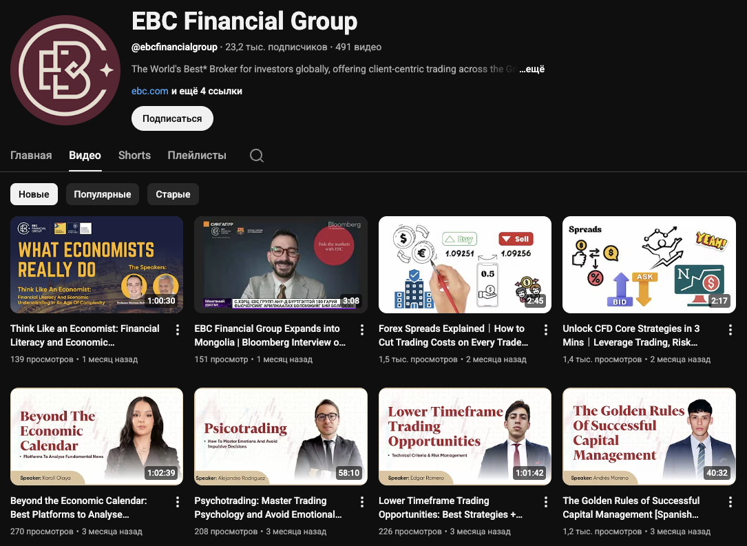 ebc com брокер ebc com брокер