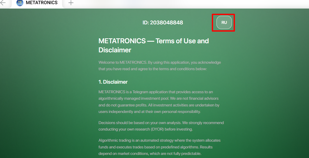 metatronics бот телеграмм metatronics бот телеграмм