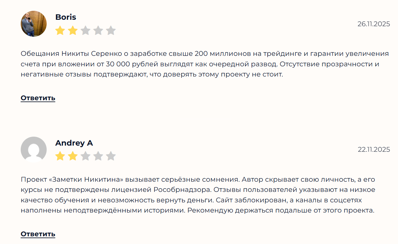 Sm Traid Nik Sm Traid Nik