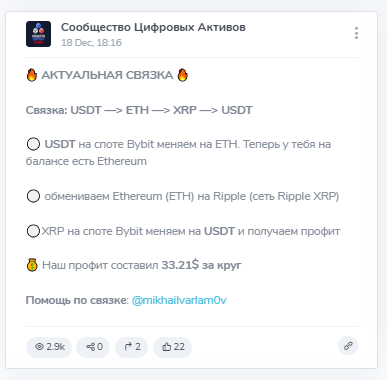 Сообщество Цифровых активов Сообщество Цифровых активов