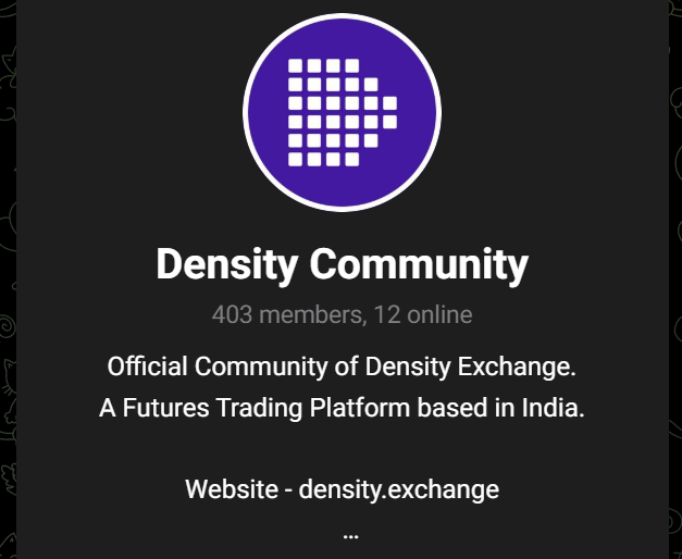support density exchange support density exchange