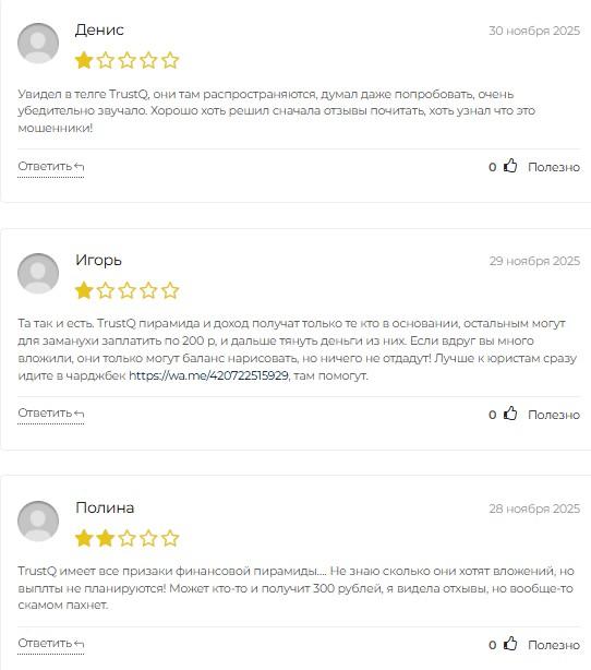 trustq pro отзывы trustq pro отзывы