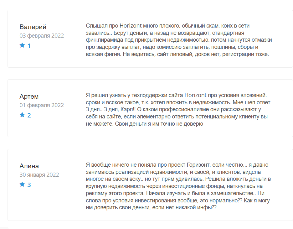 горизонт инвестментс горизонт инвестментс