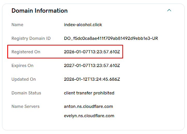 index alcohol click index alcohol click