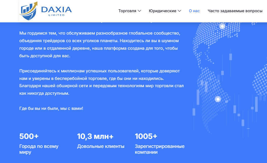 daxia limited брокер daxia limited брокер
