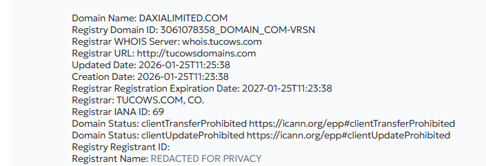 daxialimited компания отзывы daxialimited компания отзывы